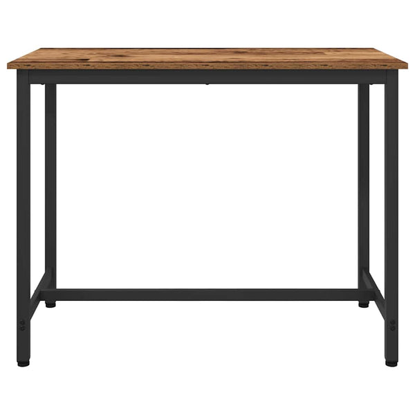 Pöytä Vanha puu 100 x 50 x 76,5 cm Kehitetty puu ja teräs