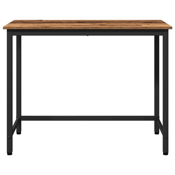 Pöytä Vanha puu 80 x 50 x 76,5 cm Kehitetty puu ja teräs