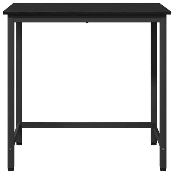 Pöytä Musta tammi. 100 x 50 x 76,5 cm Kehitetty puu ja teräs