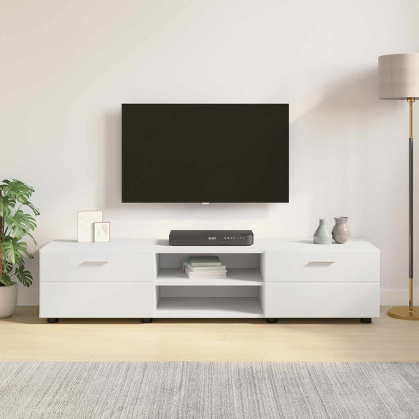 puinen kaappi 150 x 39 x 30 cm Valkoinen Tekninen puu