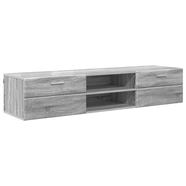 puinen kaappi 150 x 39 x 30 cm Harmaa Sonoma Tekninen puu