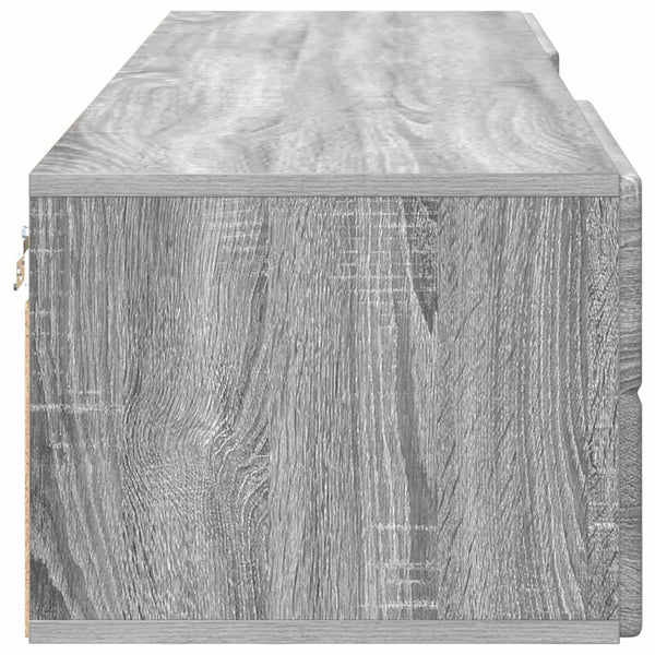 puinen kaappi 150 x 39 x 30 cm Harmaa Sonoma Tekninen puu