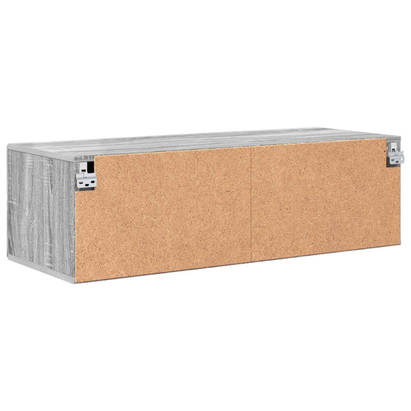 puinen kaappi 100,5 x 39 x 30 cm Harmaa Sonoma Tekninen puu