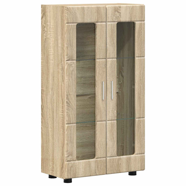 Sivupöytä FLORIN 55,5 x 29 x 100 cm Sonoman tammi Tekninen puu