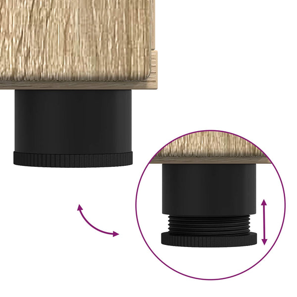 puinen kaappi Sonoman tammi Tekninen puu