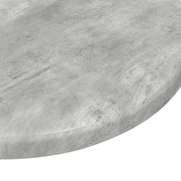 Pöytälevy Ø 30 x 1,5 cm Pyöreä Tekninen puu Betoninharmaa