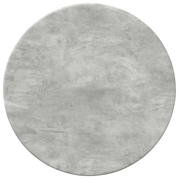 Pöytälevy Ø 30 x 1,5 cm Pyöreä Tekninen puu Betoninharmaa