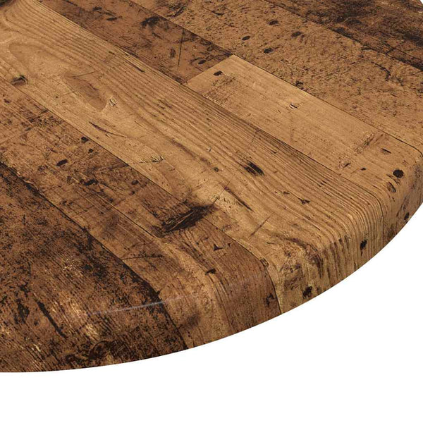 Pöytälevy Ø 30 x 1,5 cm Pyöreä Tekninen puu Vanha puu