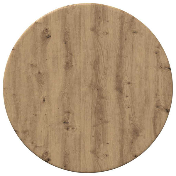 Pöytälevy Ø 30 x 1,5 cm Pyöreä Tekninen puu Artisaanitammi