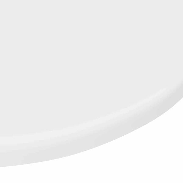 Pöytälevy Ø 40 x 1,5 cm Pyöreä Tekninen puu valkoinen