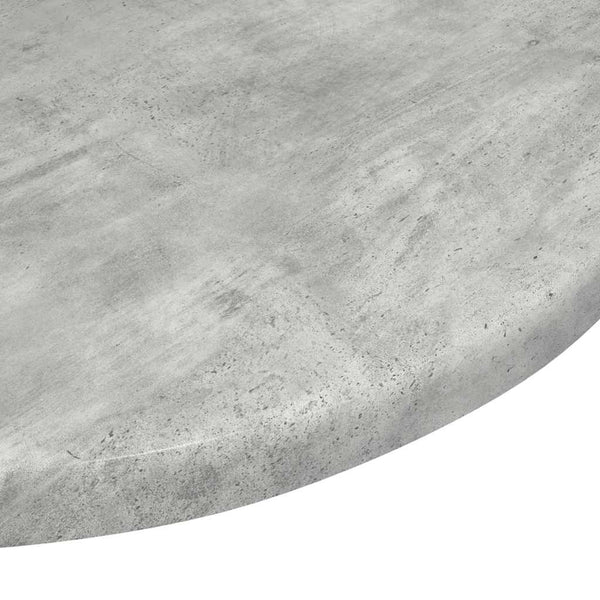 Pöytälevy Ø 40 x 1,5 cm Pyöreä Tekninen puu Betoninharmaa