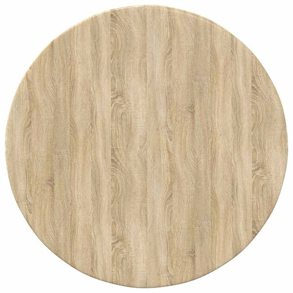 Pöytälevy Ø 50 x 1,5 cm Pyöreä Tekninen puu Sonoma-tammi