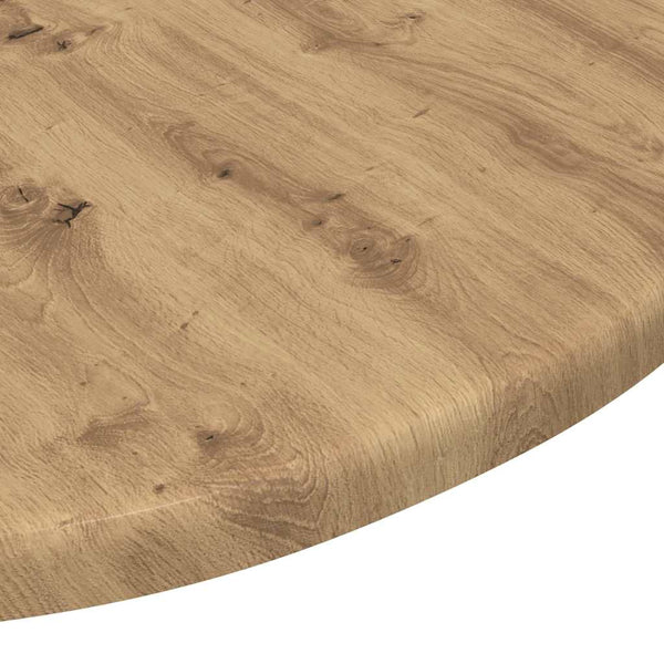Pöytälevy Ø 50 x 1,5 cm Pyöreä Tekninen puu Artisaanitammi