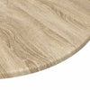 Pöytälevy Ø 60 x 1,5 cm Pyöreä Tekninen puu Sonoma-tammi