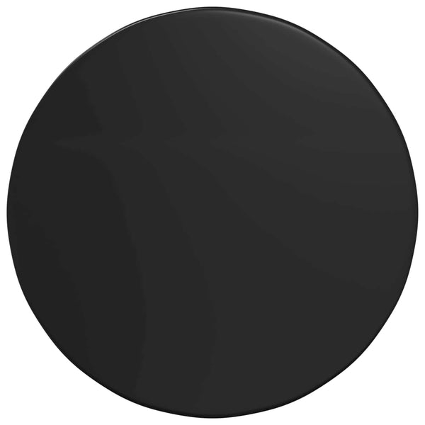 Pöytälevy Ø 70 x 1,5 cm Pyöreä Tekninen puu Musta