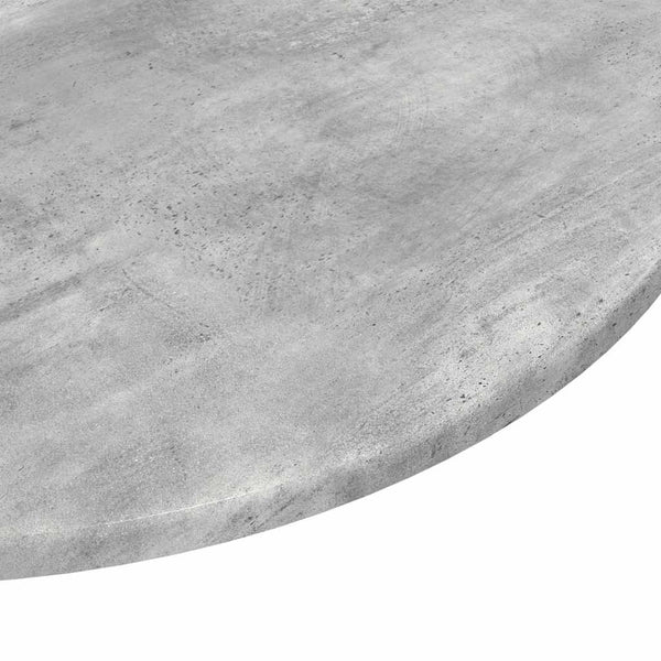 Pöytälevy Ø 70 x 1,5 cm Pyöreä Tekninen puu Betoninharmaa