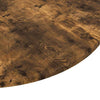 Pöytälevy Ø 70 x 1,5 cm Pyöreä Tekninen puu Savutammi