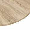 Pöytälevy Ø 80 x 1,5 cm Pyöreä Tekninen puu Sonoma-tammi