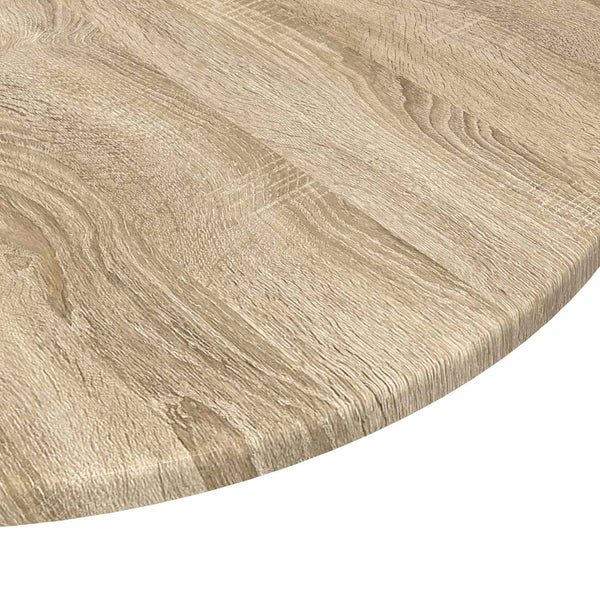 Pöytälevy Ø 80 x 1,5 cm Pyöreä Tekninen puu Sonoma-tammi