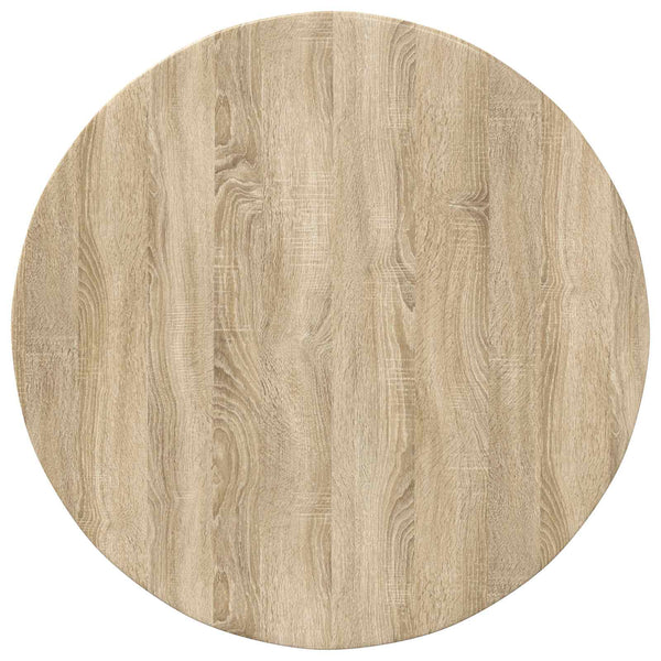 Pöytälevy Ø 80 x 1,5 cm Pyöreä Tekninen puu Sonoma-tammi