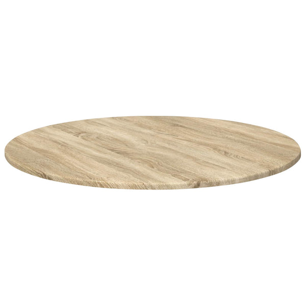 Pöytälevy Ø 80 x 1,5 cm Pyöreä Tekninen puu Sonoma-tammi