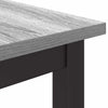 Pöytä Harmaa Sonoma 80 x 50 x 76,5 cm Kehitetty puu ja teräs
