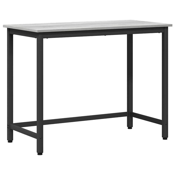 Pöytä Harmaa Sonoma 80 x 50 x 76,5 cm Kehitetty puu ja teräs