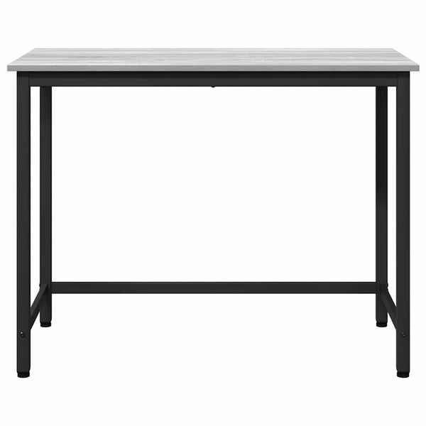 Pöytä Harmaa Sonoma 80 x 50 x 76,5 cm Kehitetty puu ja teräs