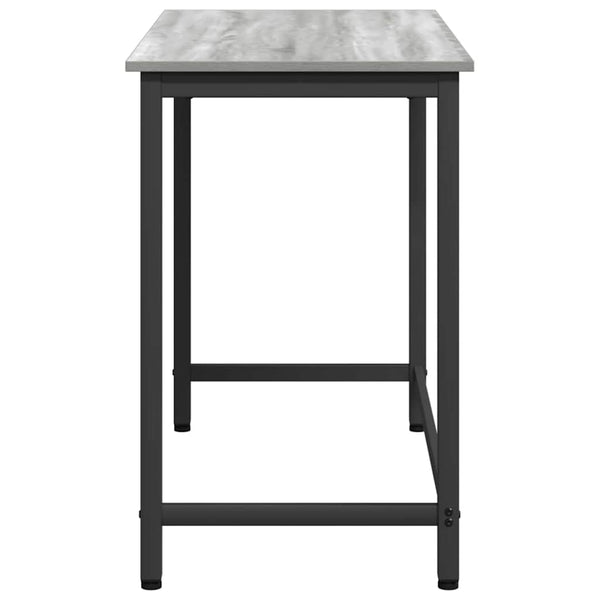 Pöytä Harmaa Sonoma 80 x 50 x 76,5 cm Kehitetty puu ja teräs