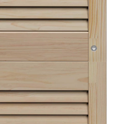 Luonnollinen kaapin ovi Sarika 140.5x2.1x49.5cm (4 pcs, mänty)