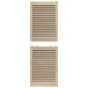 Kaapin ovi ovella 4 pcs Luonnollinen 49,5 x 2,1 x 140,5 cm