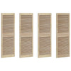 Luonnollinen kaapin ovi Sarika 140.5x2.1x49.5cm (4 pcs, mänty)
