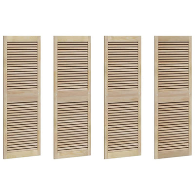 Luonnollinen kaapin ovi Sarika 140.5x2.1x49.5cm (4 pcs, mänty)