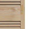 Kaapin ovi ovella 4 pcs Luonnollinen 140,5 x 2,1 x 59,5 cm