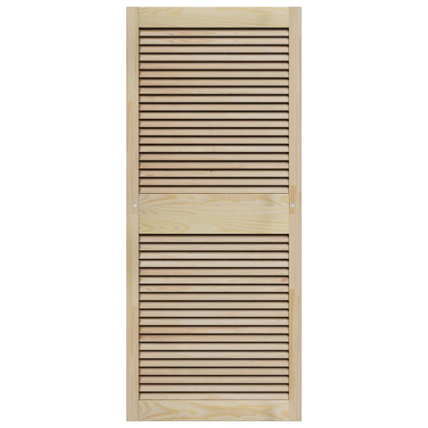 Kaapin ovi ovella 4 pcs Luonnollinen 140,5 x 2,1 x 59,5 cm