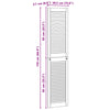 Kaapin ovi ovella 4 pcs Luonnollinen 170 x 2,1 x 39,5 cm