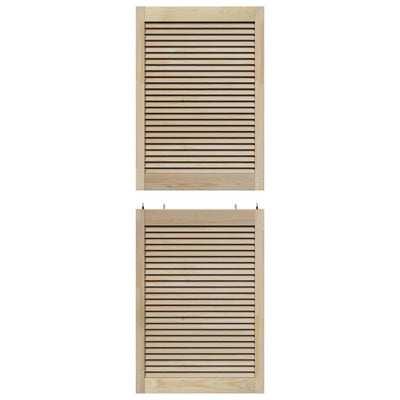 Luonnollinen kaapin ovi Oproiu 140.5x2.1x49.5cm (4 pcs, mänty)