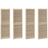 Kaapin ovi ovella 4 pcs Luonnollinen 170 x 2,1 x 59,5 cm