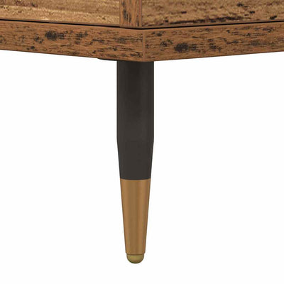 Sivupöydät 3 pcs Vanha puu 180 x 35 x 70 cm Tekninen puu