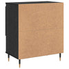 Sivupöydät 2 kpl Musta tammi