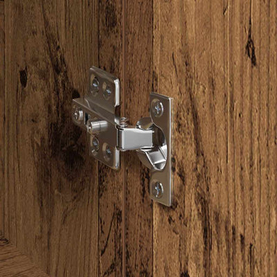 Sivupöydät 3 pcs Vanha puu 180 x 35 x 70 cm Tekninen puu