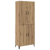 Korkea kaappi 2 kpl Artisan tammi 69,5 x 34 x 180 cm