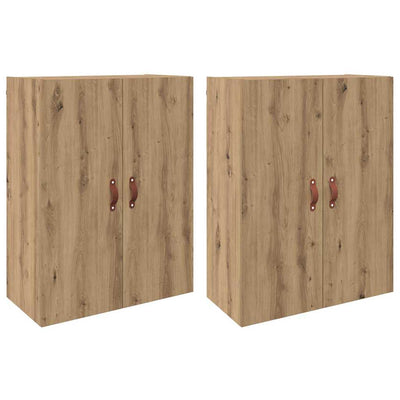 seinälle asennettavat kaapit 2 pcs artesaani tammi