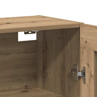 seinälle asennettavat kaapit 2 pcs artesaani tammi