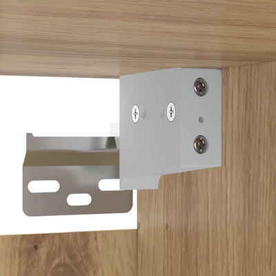 seinälle asennettavat kaapit 2 pcs artesaani tammi