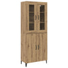 Korkea kaappi 2 kpl Artisan tammi 69,5 x 34 x 180 cm