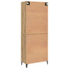 Korkea kaappi 2 kpl Artisan tammi 69,5 x 34 x 180 cm