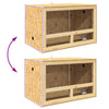 Terrarium Ruskea 80 x 50 x 50 cm OSB
