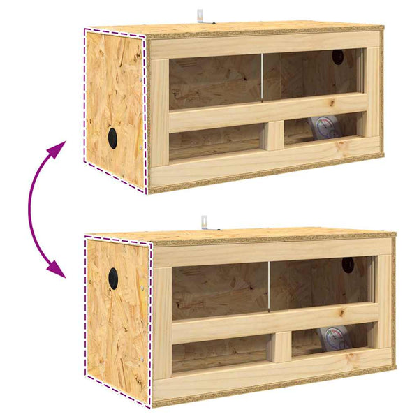 Terrarium Ruskea 60 x 30 x 30 cm OSB