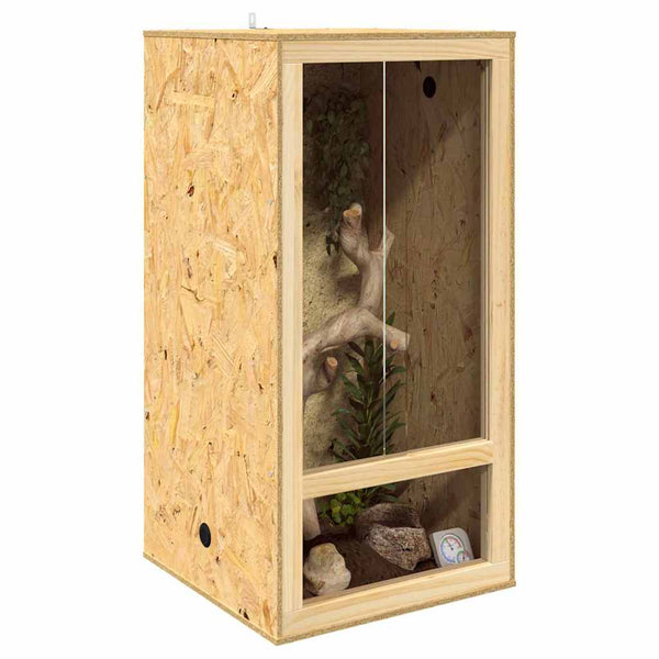 Terrarium Ruskea 50 x 50 x 100 cm OSB